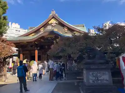 湯島天満宮の本殿・本堂