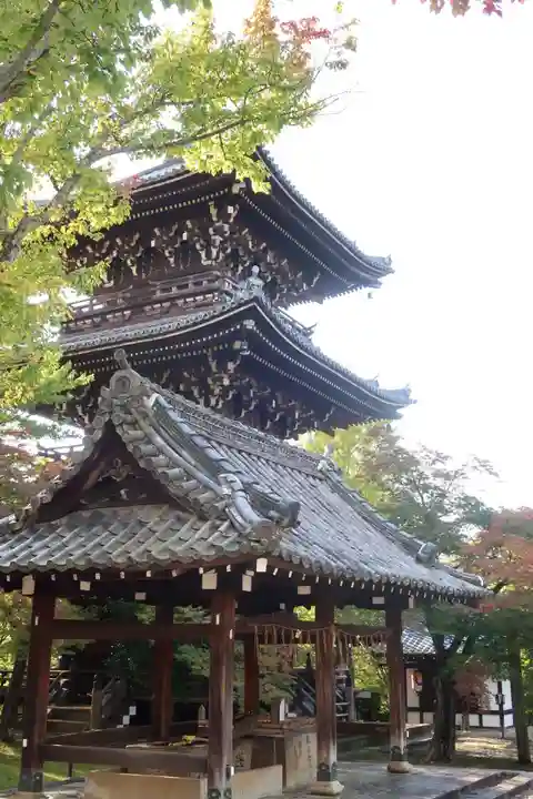 真正極楽寺(真如堂)の手水舎