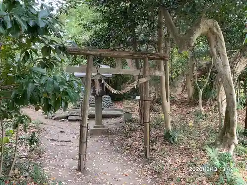 稲荷神社の鳥居