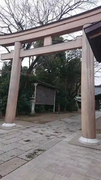 須賀神社の鳥居