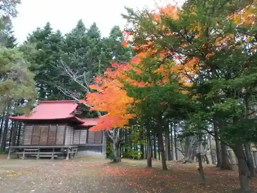 網走神社の自然