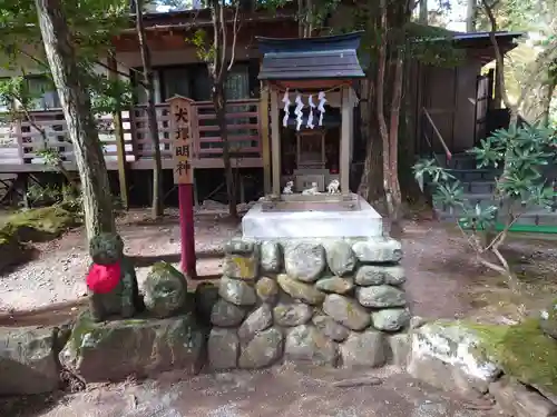 駒形神社（箱根神社摂社）の末社・摂社
