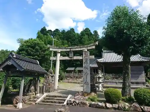 赤松神社の鳥居