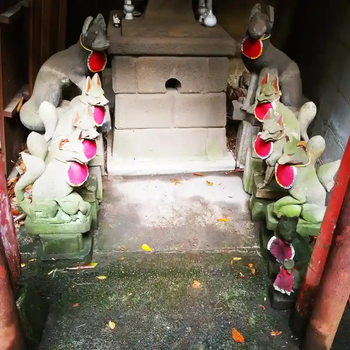 御田八幡神社の狛犬