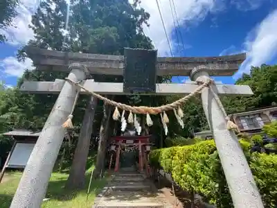 鏑八幡神社の鳥居