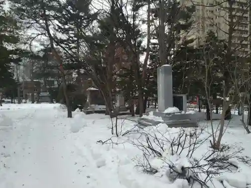 札幌護國神社の庭園