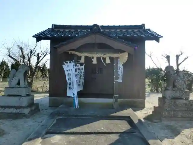 上福原神社の本殿