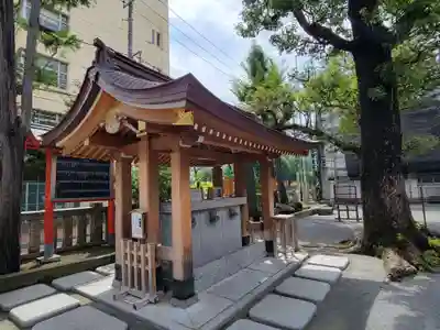 お三の宮日枝神社の手水舎