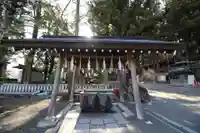 諏訪大社の手水舎