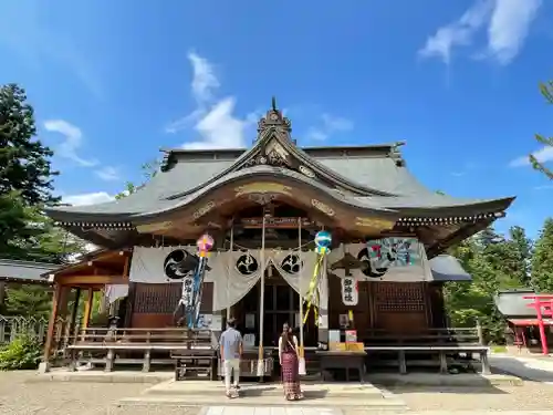 寒河江八幡宮の本殿