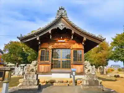 神明社（小山鹿取）の本殿・本堂