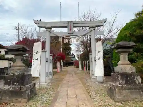 姫宮神社の鳥居