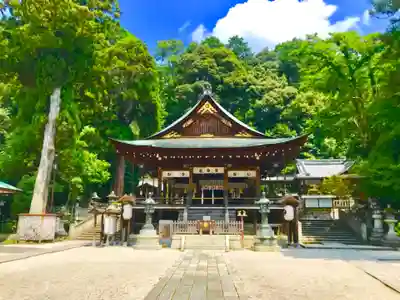 日牟禮八幡宮の本殿・本堂