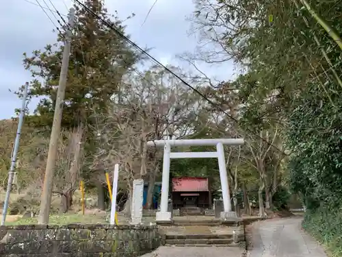 庤神社の鳥居