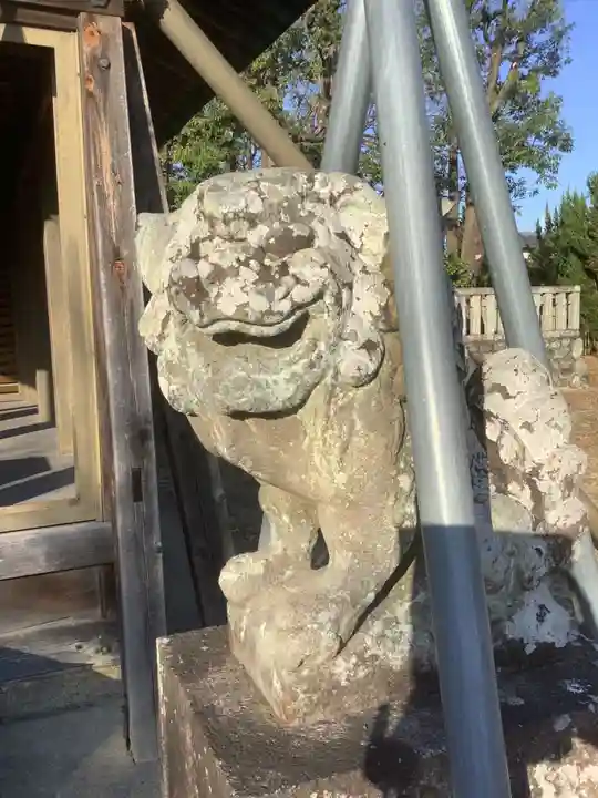 星大明社の狛犬