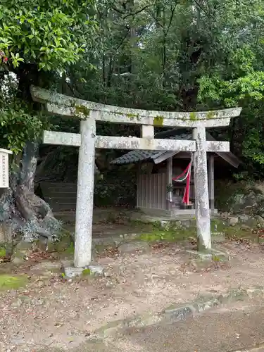 福地若王子神社の鳥居