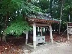 神明社の手水