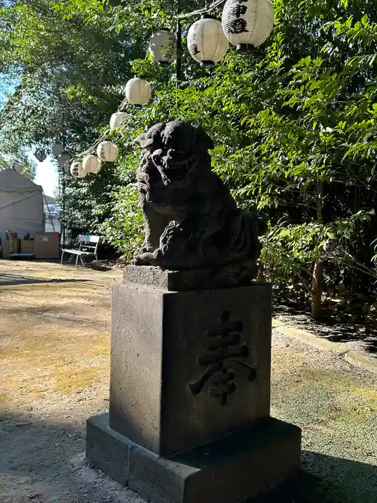 富岡八幡宮の狛犬