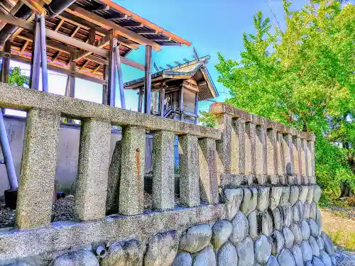 神明社（西鵜之本）の本殿