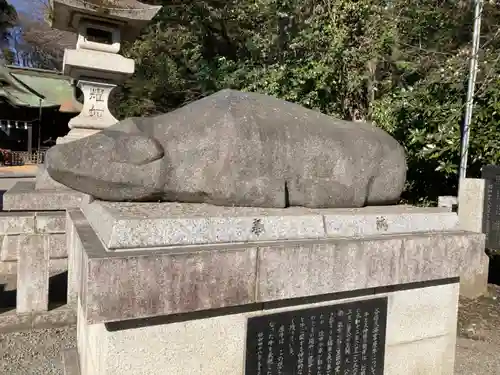 谷保天満宮の狛犬