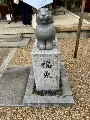 三輪神社の狛犬