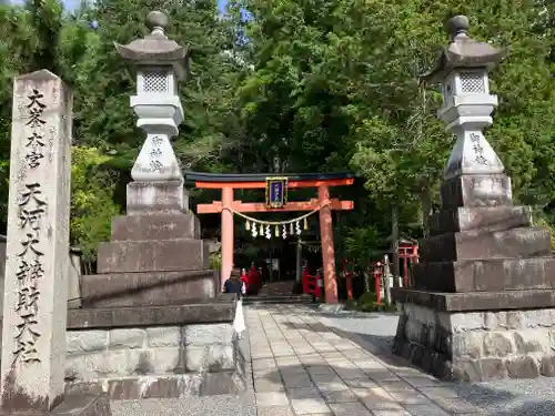 天河大辨財天社の鳥居