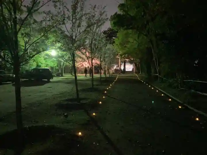 小垣江神明神社の自然
