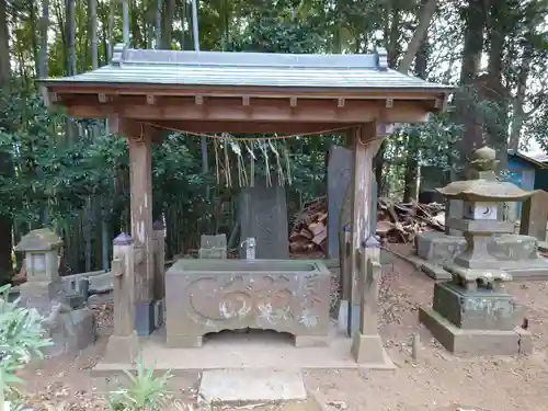 竹内神社の手水舎