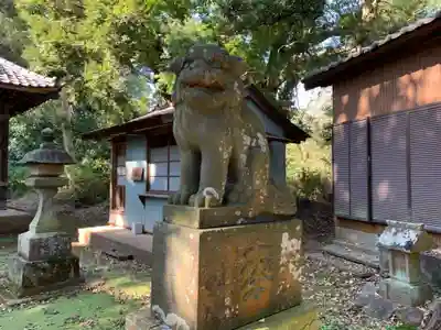 野田神社の狛犬