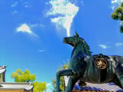 島田神社の狛犬