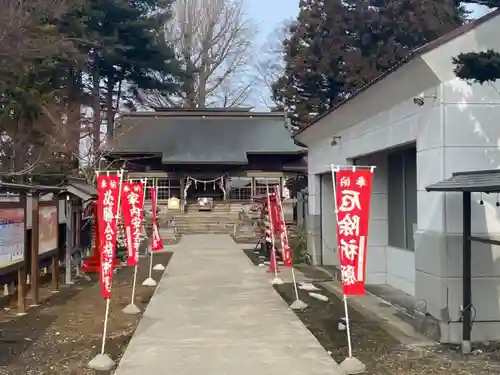 法霊山龗神社の本殿