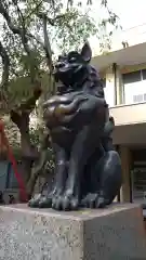 稲毛神社の狛犬