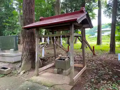 夷針神社の手水舎