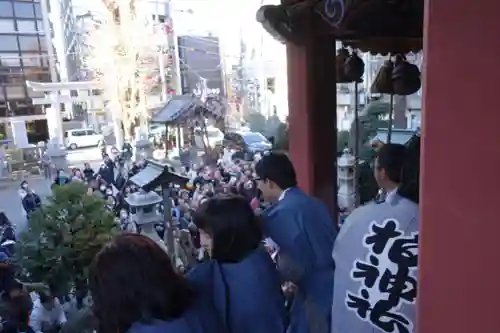 柏神社のお祭り