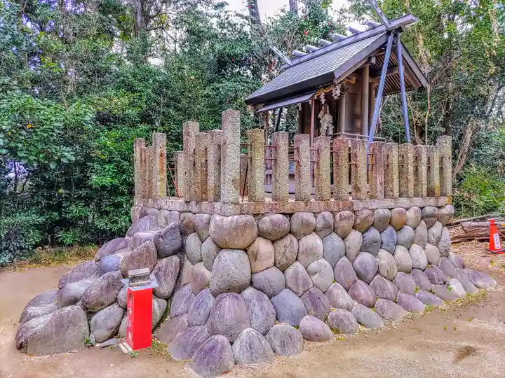 津嶋社(北島町)の本殿・本堂