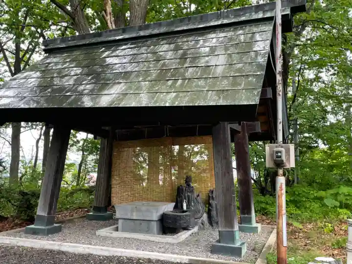 名寄神社の手水舎