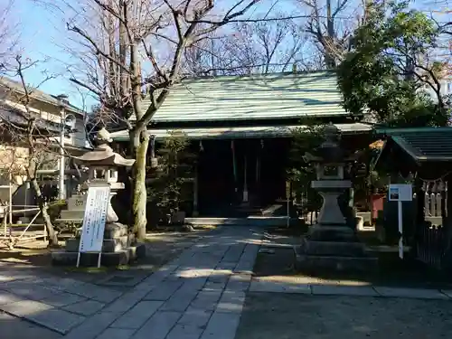 仲町氷川神社の本殿・本堂