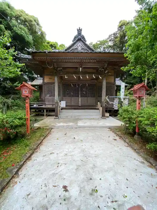 羽黒神社の本殿・本堂