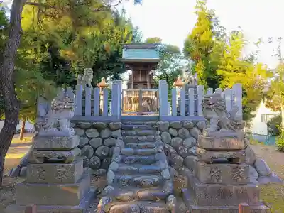 八幡社の本殿・本堂