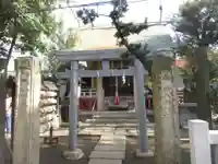 皆中稲荷神社の鳥居