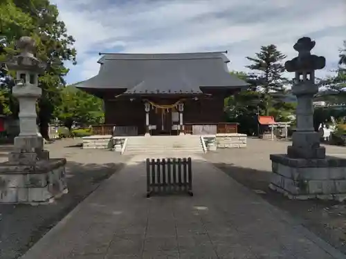 飯坂八幡神社の本殿