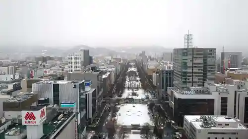 さっぽろテレビ父さん神社の景色