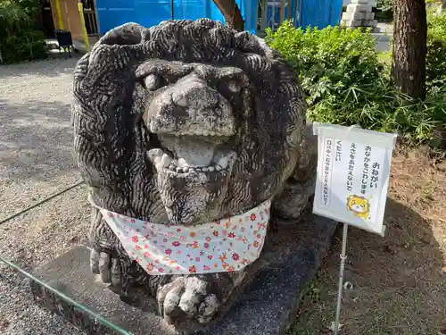 京都乃木神社の狛犬
