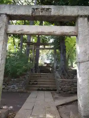 熊野神社の鳥居