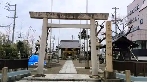 薮田神社の鳥居