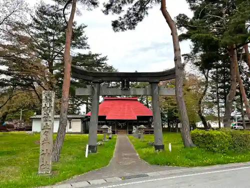 止々井神社の鳥居