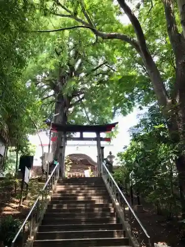 下総国三山　二宮神社の鳥居