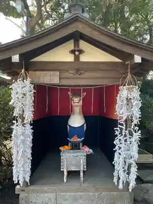 酒列磯前神社の狛犬