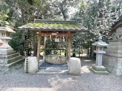 杉之木神社の手水舎