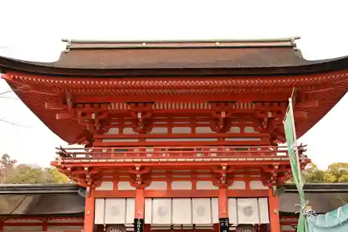 賀茂御祖神社（下鴨神社）の山門・神門